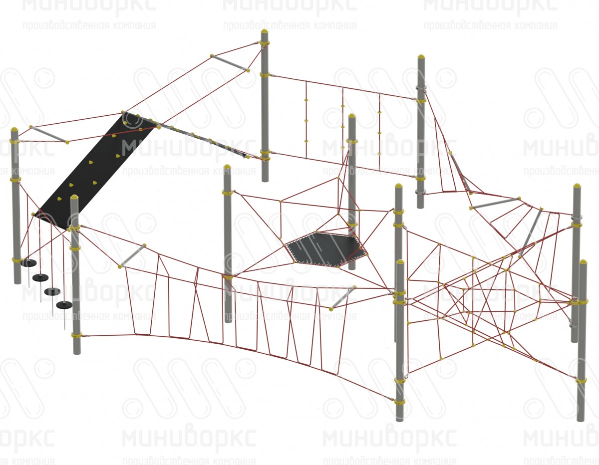 Игровые полосы препятствий – M-1285.20-02 купить в Липецке | Миниворкс | картинка 1