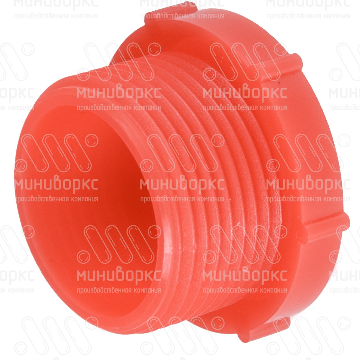 Защита внутренней резьбы M26×1.5, цвет красный – TFU26x1,5 - 2