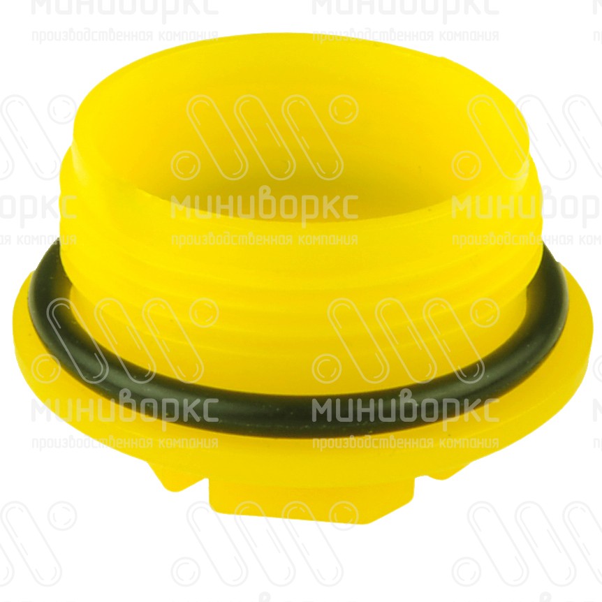 Защита внутренней резьбы M28×1.5, цвет желтый – TFTOR28X1,5 - 3