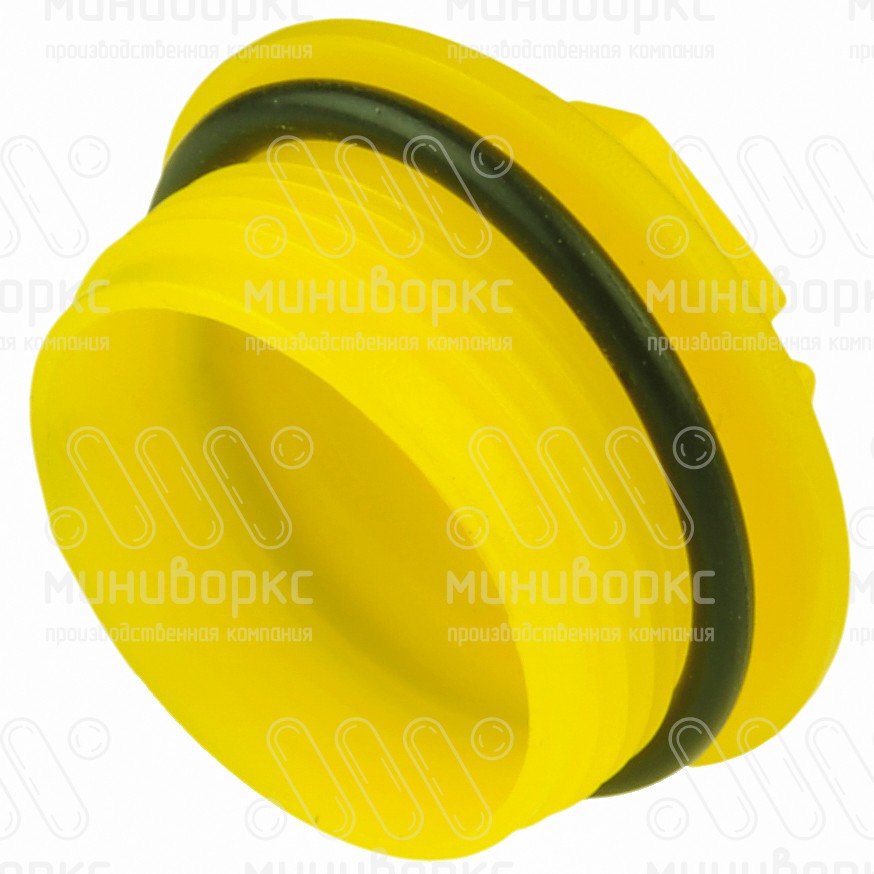 Защита внутренней резьбы M28×1.5, цвет желтый – TFTOR28X1,5 - 2