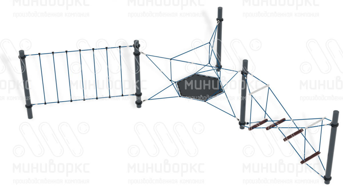 Игровые полосы препятствий – M-0001.20-02 купить в Липецке | Миниворкс | картинка 1