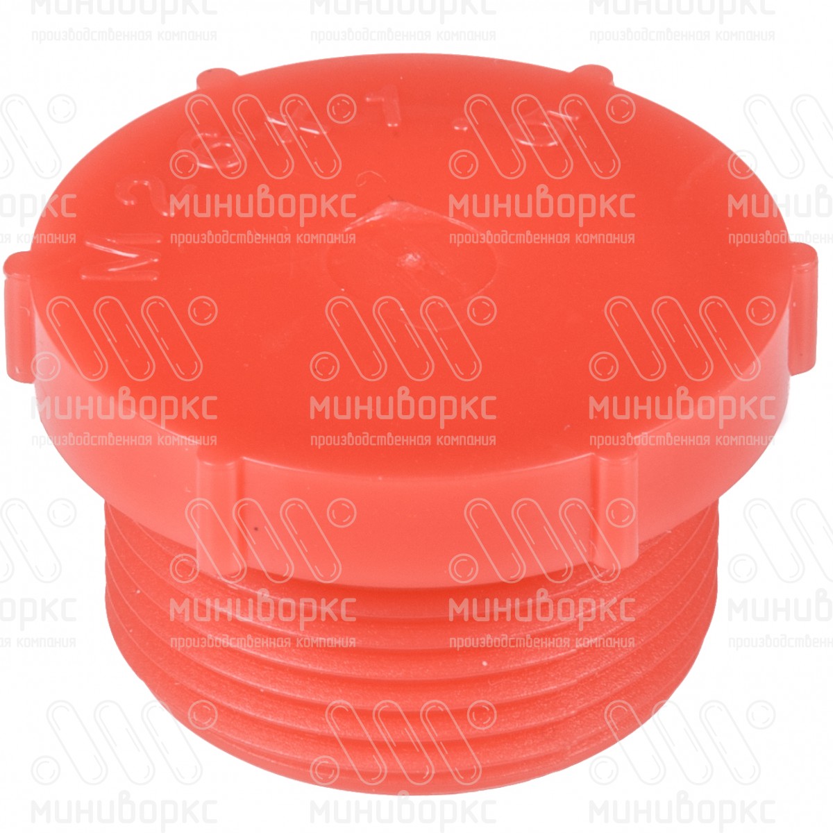 Защита внутренней резьбы M26×1.5, цвет красный – TFU26x1,5 - 1